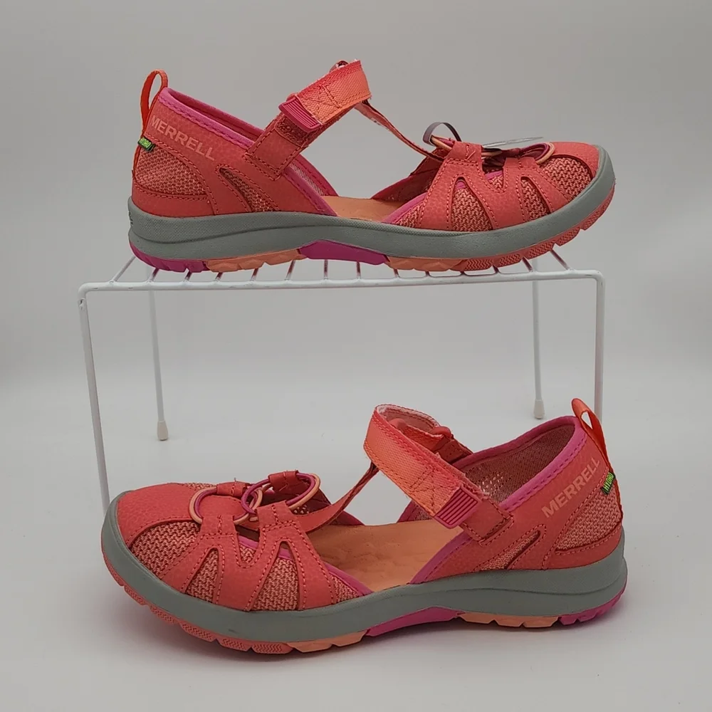 NWT Merrell ML-Hydro Monarch 2.0 Coral Water Shoes Girls Size 5 Women's 6.5